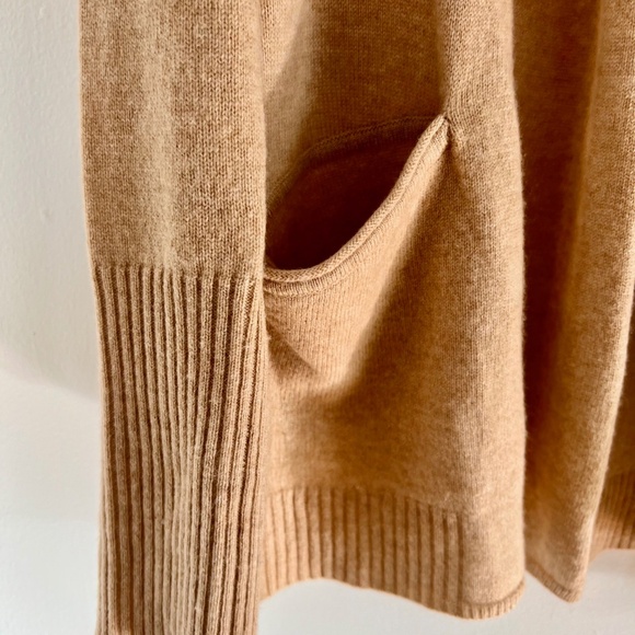 Max Studio - Camel Cashmere Cardigan (M) - Picture 4 of 5